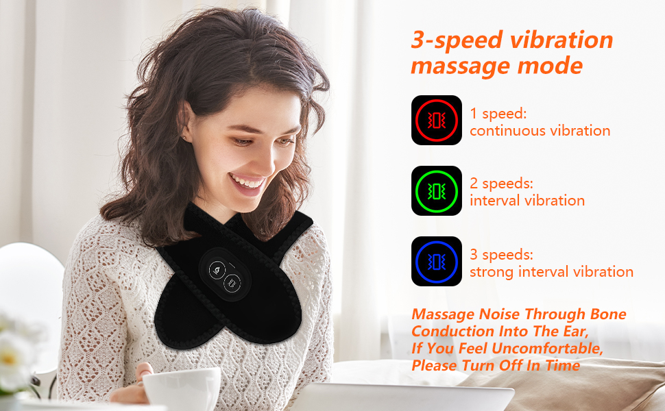 Almohadilla térmica para el cuello