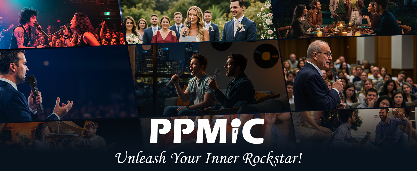 Adaptable to various scenarios, perfect application of PPMIC karaoke machine.