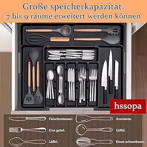 besteckkasten für schubladen
