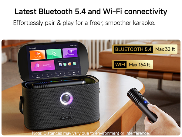 Ikarao Shell S2 Karaoke Machine