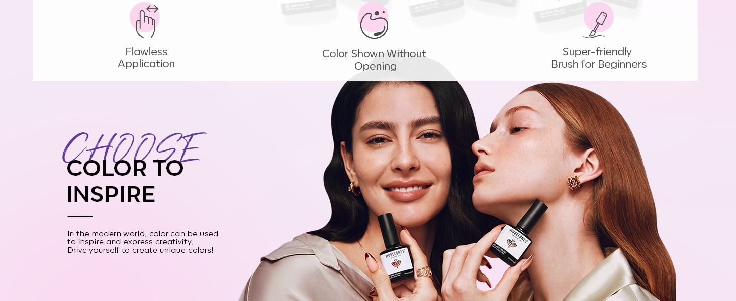 purple gel nail polish