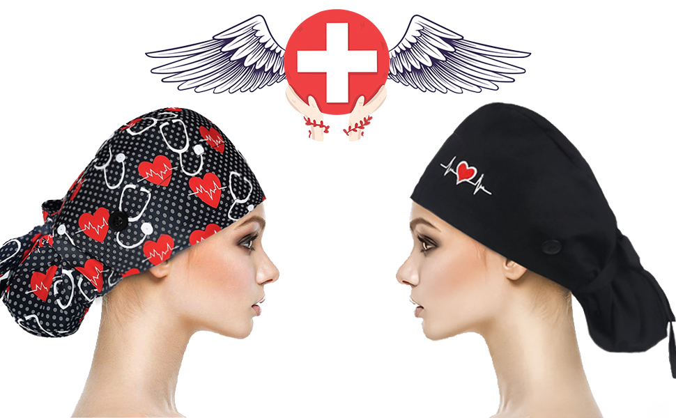 scrub caps