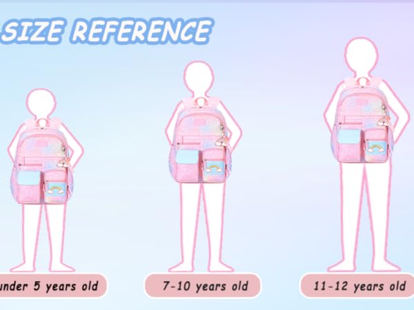 Rainbow Girls Backpacks