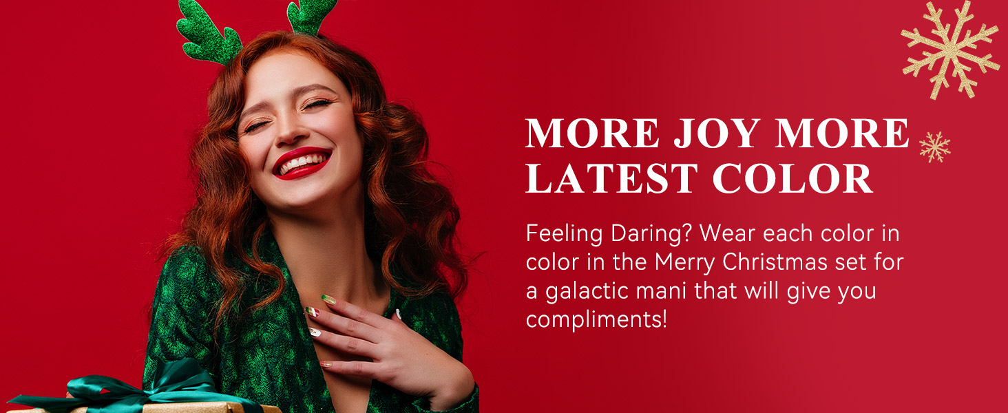 Christmas Gel Nail Polish Set