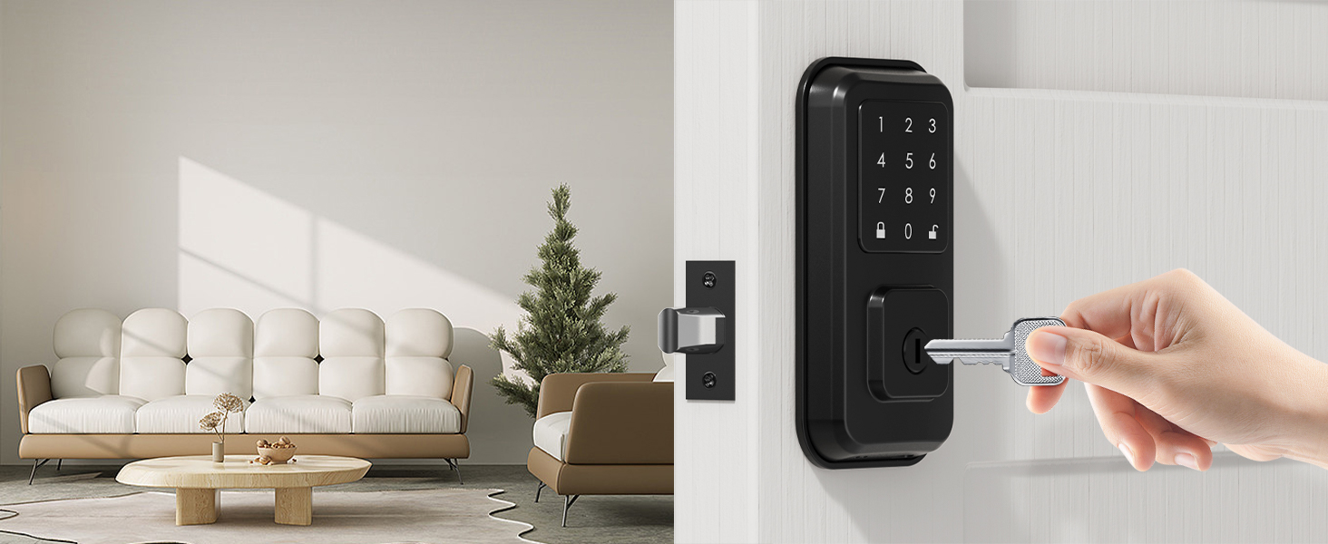 keyless entry door lock
