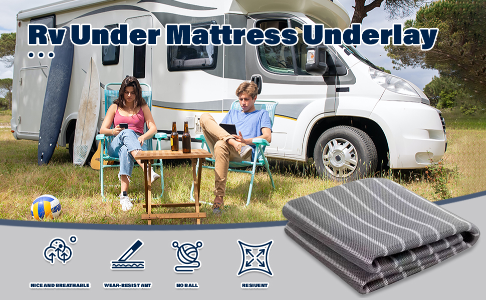 Mattress Underlay Under Mattress Pad with Breathable