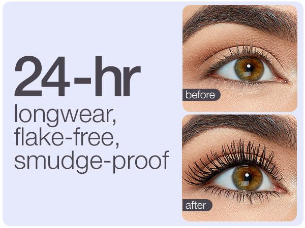 tarte tartelette tubing mascara with 24 hour long wear, flake free, smudge proof claim