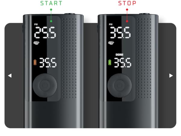tire inflator on Amazon designed for fast inflation of car and bike tires