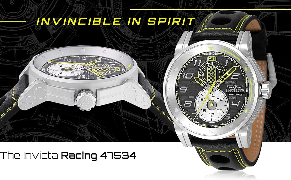 Amazon.com: INVICTA Men's Racing Quartz Watch : Clothing
