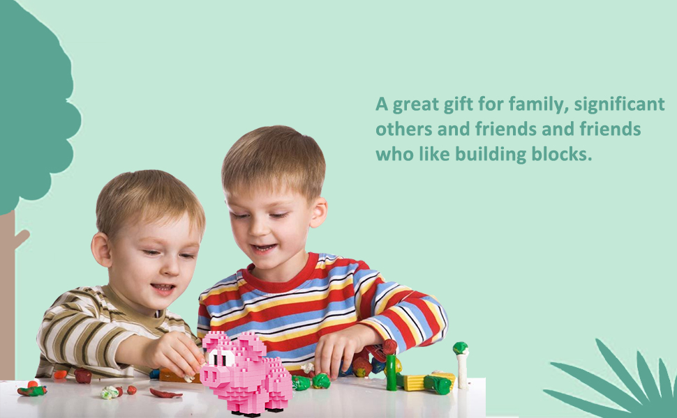 NOOLY Kids Adult Animal Micro Building Blocks Set for Home and Office Decoration KLJM-10 ((Panda eat Bamboo,239PCS) 22 5