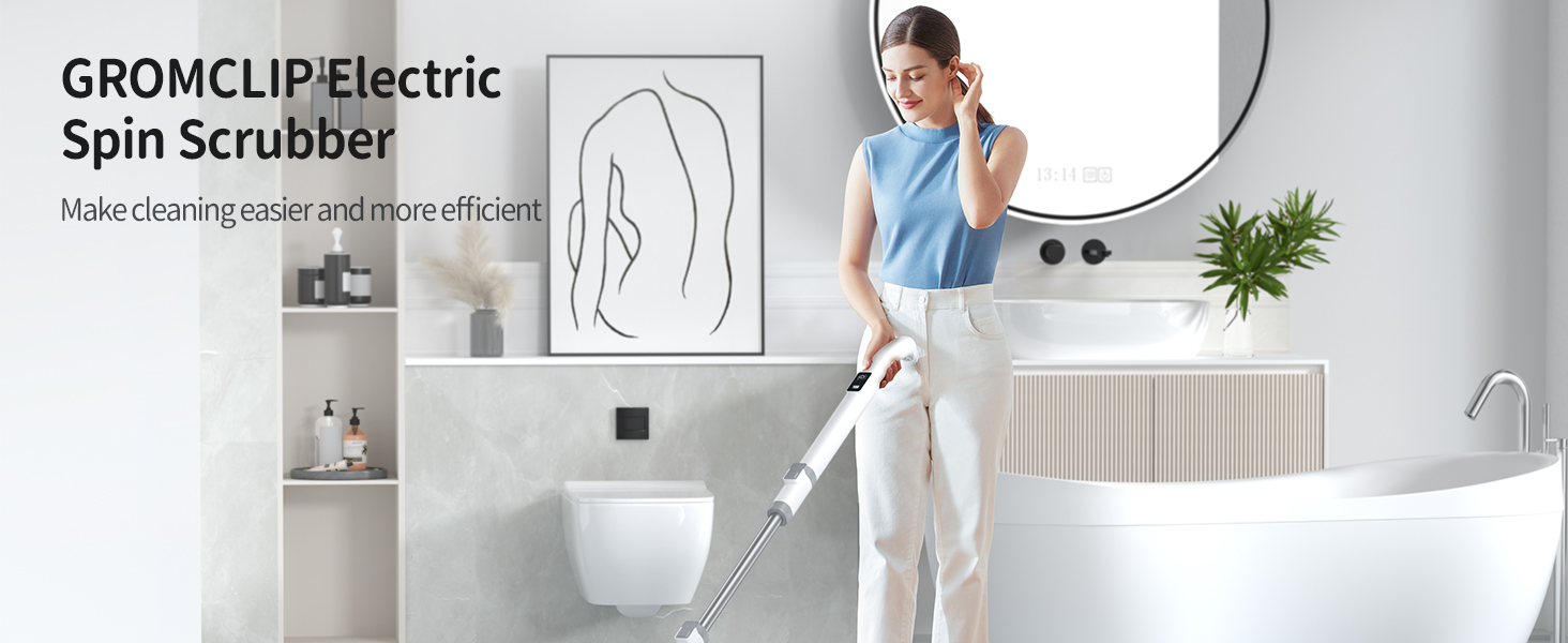 Electric Spin Scrubber