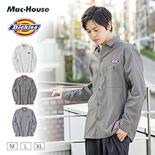 Amazon.co.jp: [ディッキーズ] 長袖シャツ M L XL 3色展開