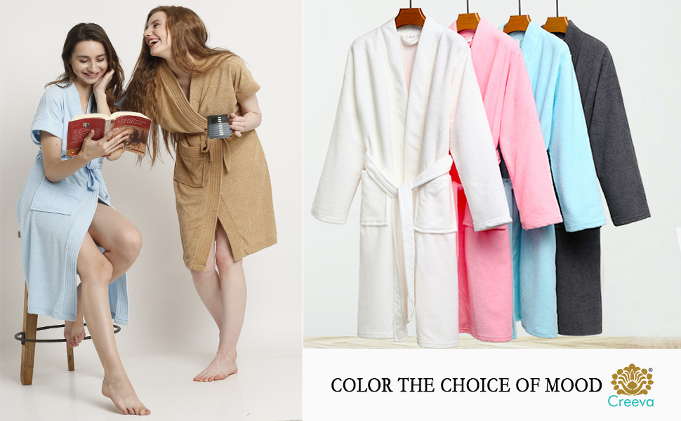 CREEVA daily use BATHROBE