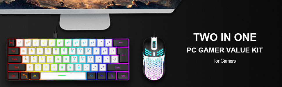 keyboard and mouse