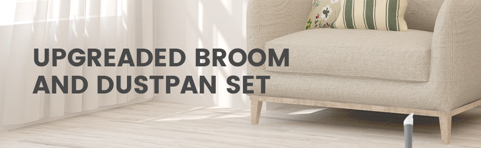 broom and dustpan set