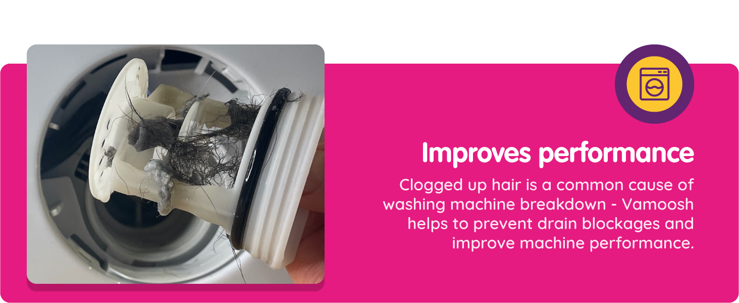 Vamoosh Pet Hair Dissolver Pet Hair Remover for Washing Machines