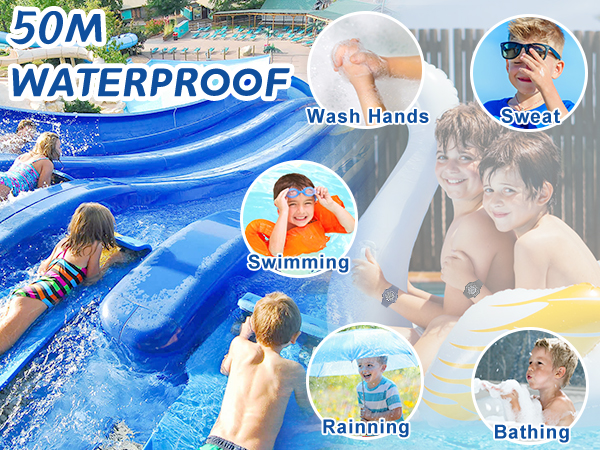 waterproof watch for kids