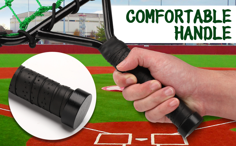 TOBWOLF 12oz Baseball/Softball Fungo Racquet w/Replacement