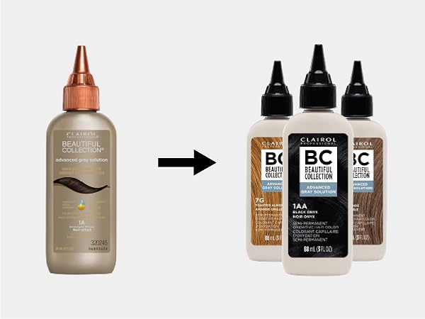 Clairol Professional Beautiful Collection Advanced Gray Solutions New packaging