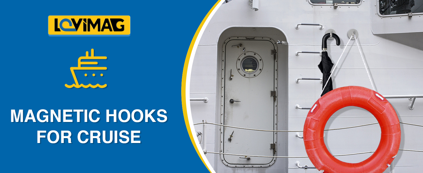LOVIMAG Hooks for Cruise Cabins, 80LBS