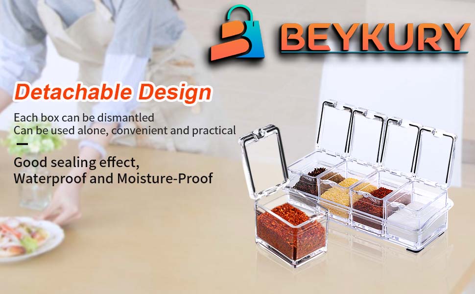 BEYKURY Masala Storage Box