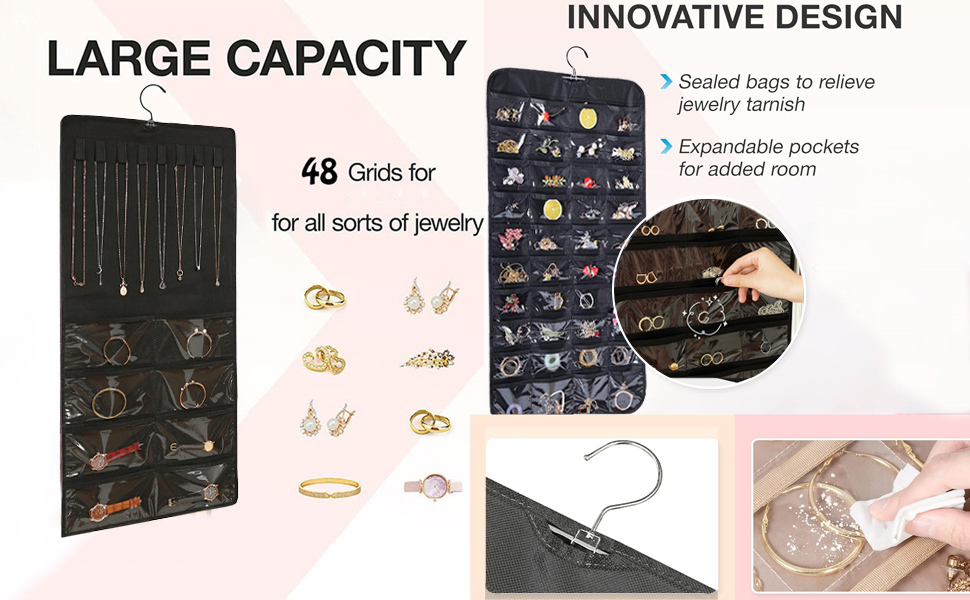  Hanging Jewelry Organizer