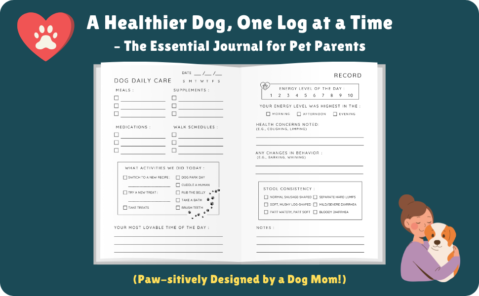 pet care log book