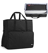 CURMIO Desktop Computer Tower and Monitor Carrying Case,Travel Tote Bag for PC Chassis, Monitor, ...