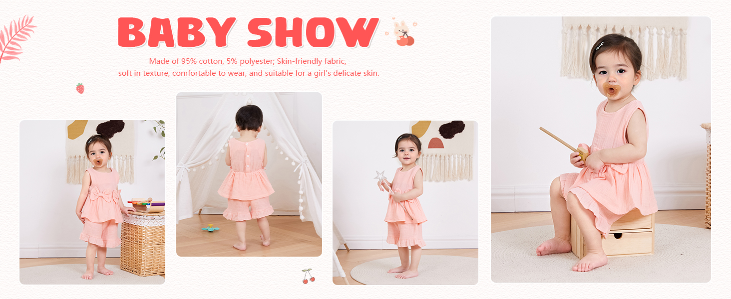 pink baby girl clothes