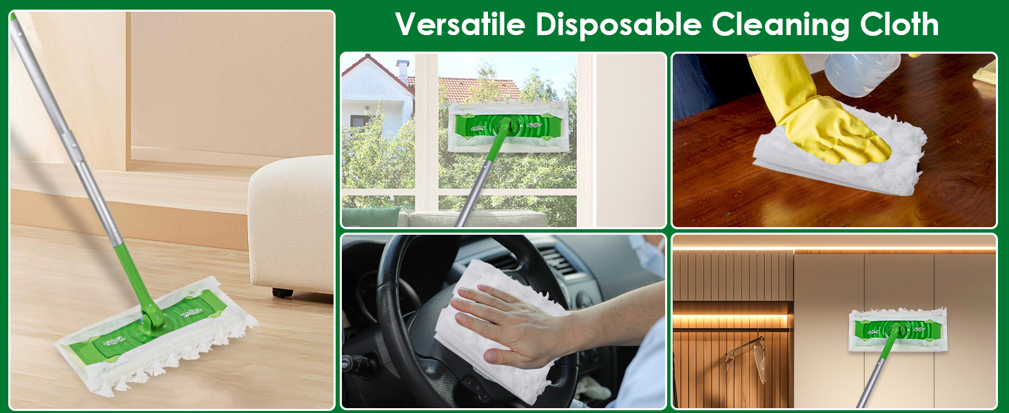 Heavy Duty Dry Sweeping Cloth Refills for Swiffer Sweeper Mop