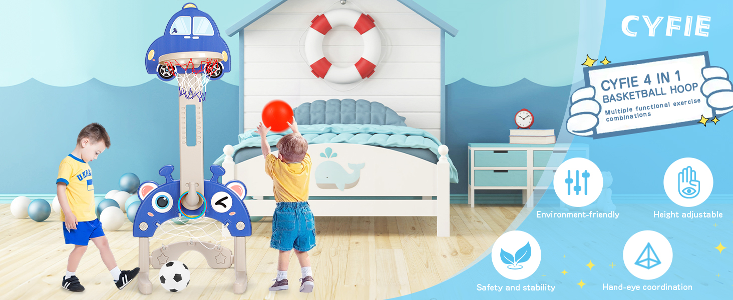 basketball hoop football golf