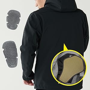 Amazon | [RSタイチ] バイク用 秋冬春 防風 防寒 CEプロテクター