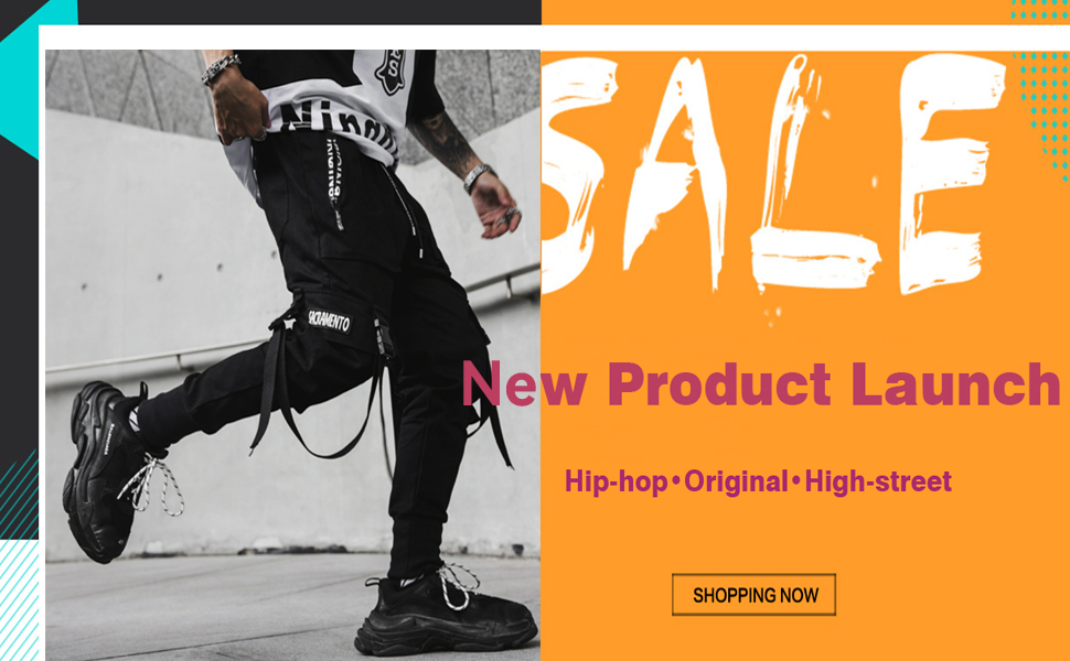 From RLJT JIN Men's Elastic Waist Jogger Harem Pants