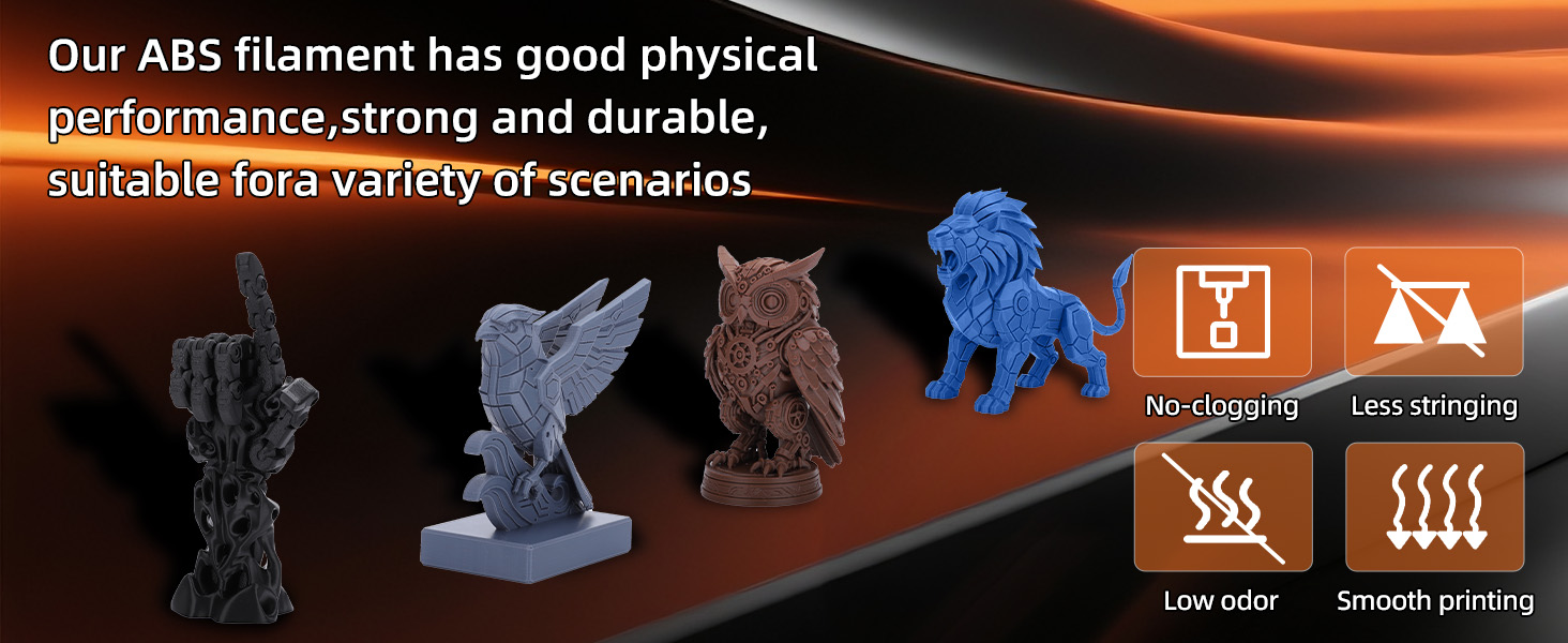 ABS Filament 1.75mm, ABS 1kg Spool (2.2lbs),3D Printer Filament,Dimensional Accuracy +/- 0.03 mm, Fit Most FDM Printer-Red 9 ABS filament