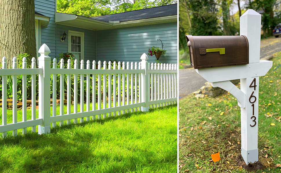 Wanhork 304 Stainless Steel Adjustable Post Protector (Range 36in