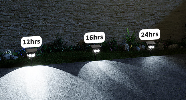 pathway lights solar powered