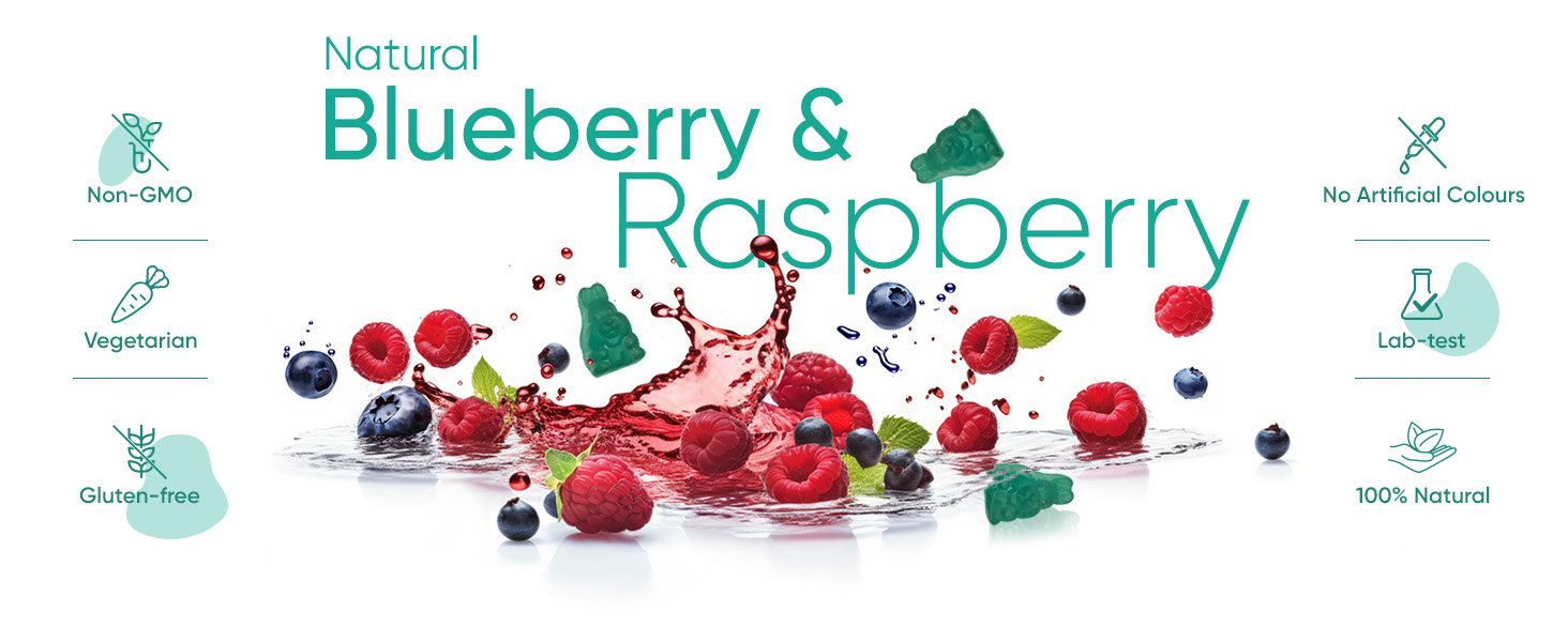 Biotin Gummies 5000mcg - with Vitamin A, B, C, D, E & Selenium