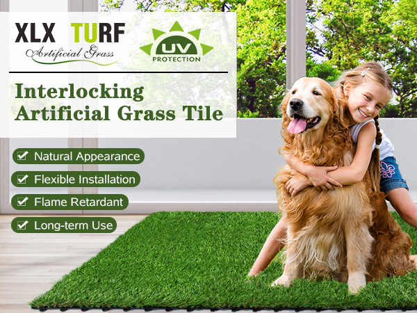 artificial grass turf tile