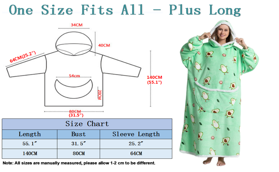 One Size Fits All Für Frauen und Männer