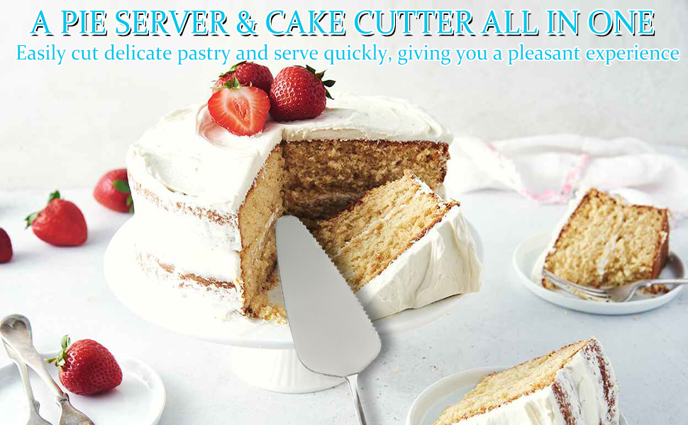 cake cutter with comfortable handle