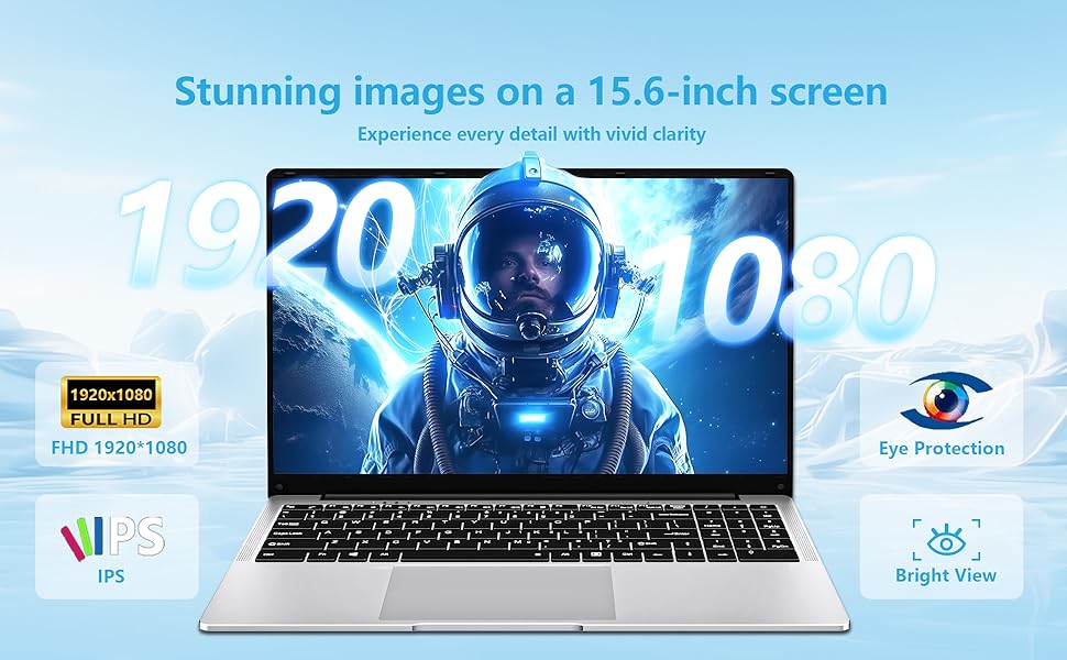 15.6 inch screen