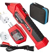 NOYAFA NF-827 Circuit Breaker Finder Tool with 3 Accessories &GFCI Outlet Tester, 90-120V AC Circ...