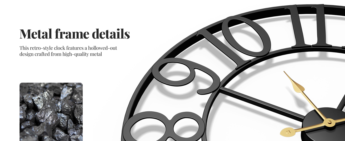 metal frame details