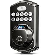 Veise Fingerprint Door Lock, Keyless Entry, Auto Lock, Electronic Keypad Deadbolt for Front Door,...