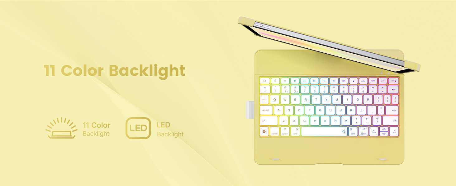 Funda con teclado para iPad de 10.ª generación