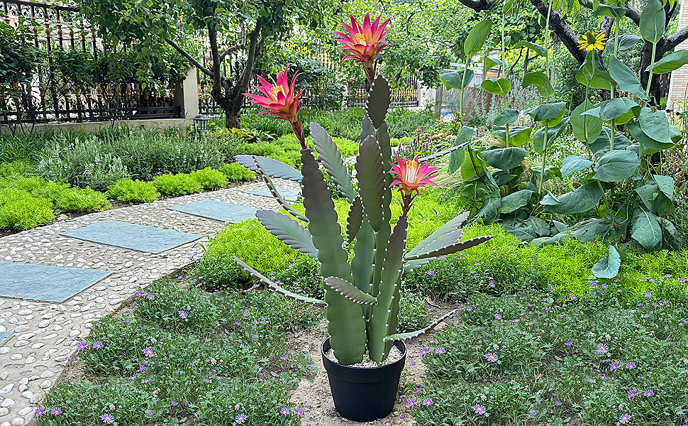 33 Inches Tall Artificial Cactus 