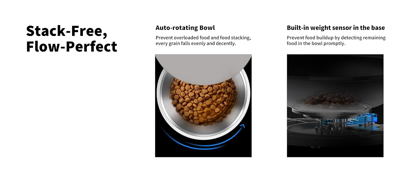 stack free cat dog feeder