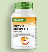 Flacon de supplément vert étiqueté « Brain Complex » sur fond clair.