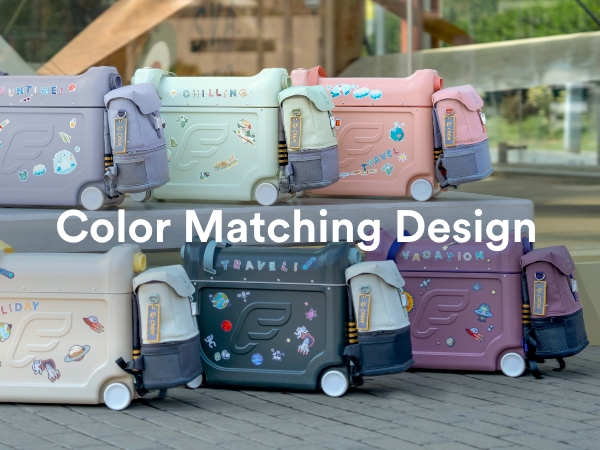 Stokke JetKids Travel Bundle with Ride-On Suitcase and Backpack