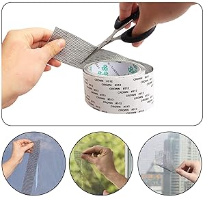 door and window hole repair tape